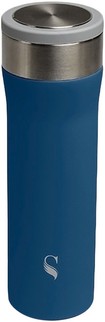 SWANZ 天鵝瓷 強化陶瓷保溫杯, 海軍藍, 700ml, 1個