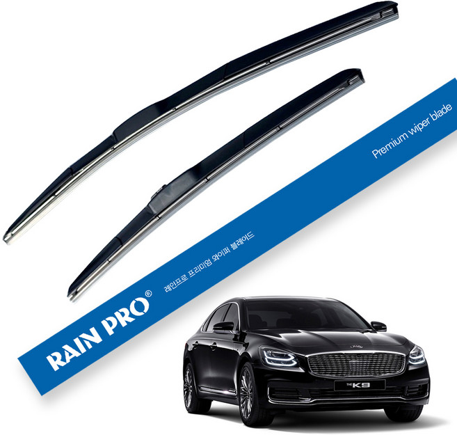 레인프로 하이브리드 와이퍼 2종세트, 기아 더K9 2018년형~