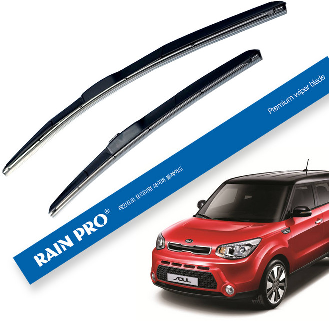 레인프로 하이브리드 와이퍼 2종세트, 기아 쏘울/올뉴쏘울 2008년~2019년