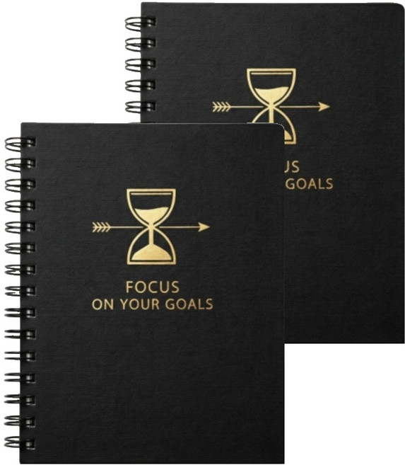 세우세 타임플래너 스터디 스케줄러, 2개, 블랙