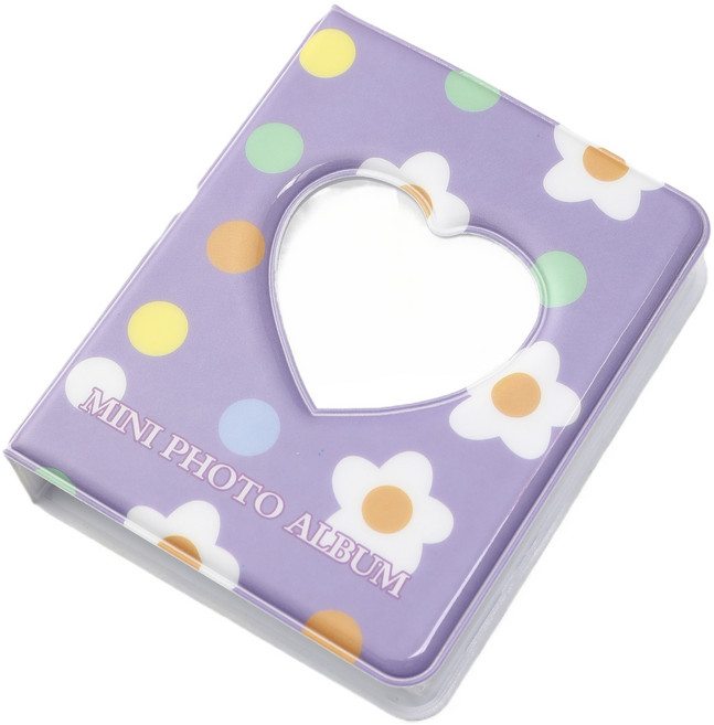 마루픽 포토카드 미니 앨범, 보라 데이지, 36매
