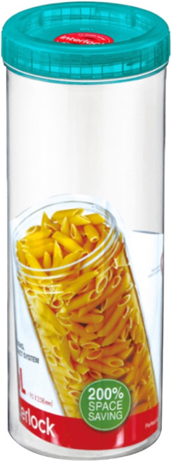 LocknLock 樂扣樂扣 INTERLOCK魔法堆疊轉轉罐 1.6L, 1個, 1個裝