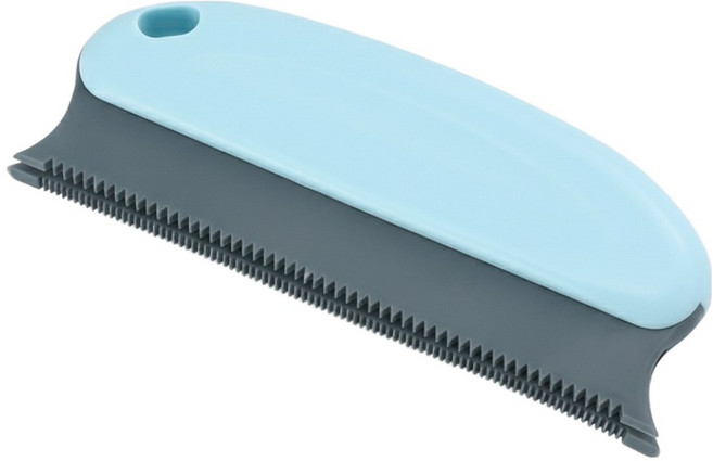 몰투데이 반려동물 옷 털 먼지 제거 스크래퍼, 하늘색, 1개