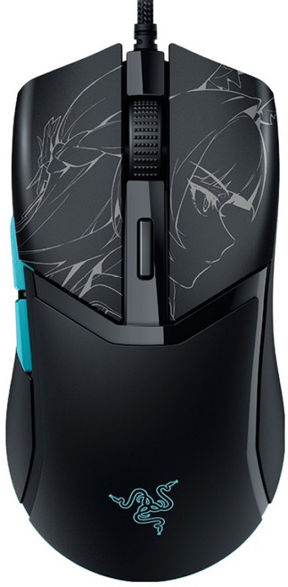 레이저 Cobra Zenless Zone Zero Edition 젠레스존제로 에디션 유선 게이밍 유선 마우스, RZ01-04650500-R3M1, 블랙