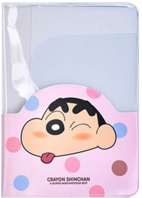 플라잉웨일즈 짱구는 못말려 클리어 여권 케이스