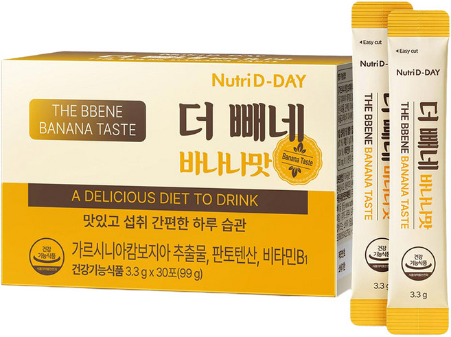 뉴트리디데이 다이어트 더 빼네 바나나맛 30p, 1개, 99g