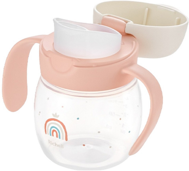 릿첼 이지 드링킹컵, 핑크, 1개, 200ml