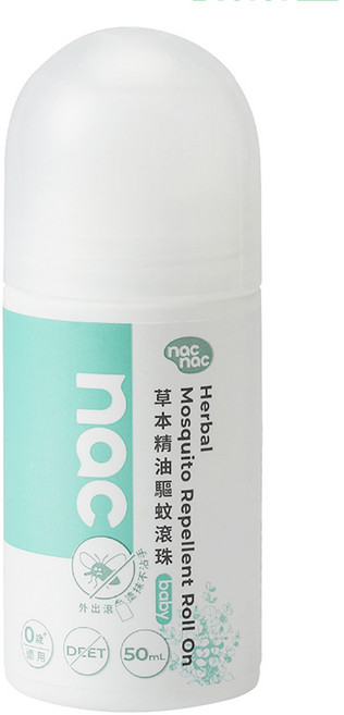 nac nac 草本精油驅蚊滾珠, 1個, 50ml