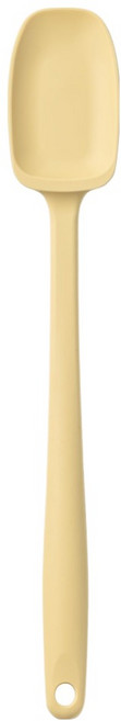 키친팩토리 국내산 파스텔 실리콘 미니 볶음스푼, 옐로우버터, 1개