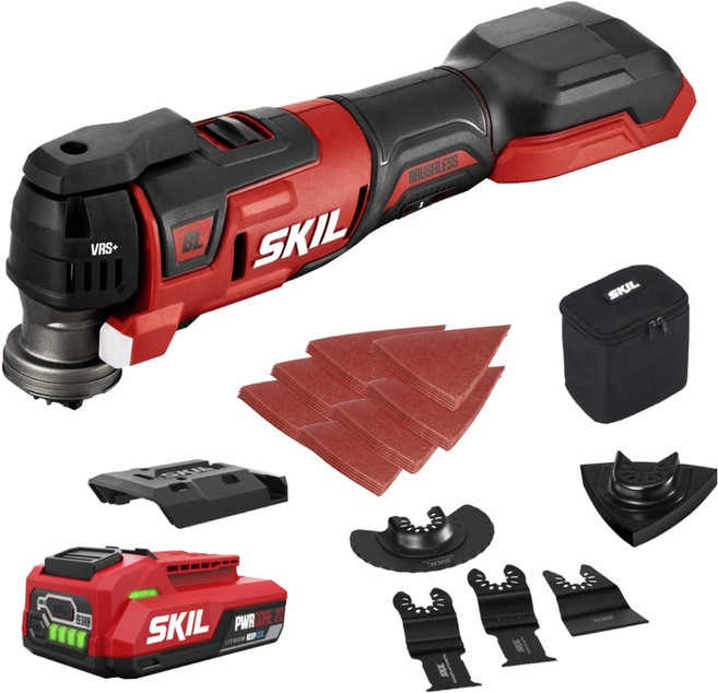 스킬 20V 충전 저진동 멀티 커터 원팩 13종 OS5937SE10, 1세트