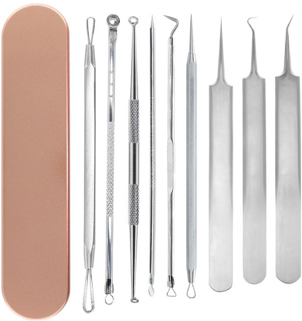 에이앤에스 올인원 피지제거기 15종, 1세트, 실버