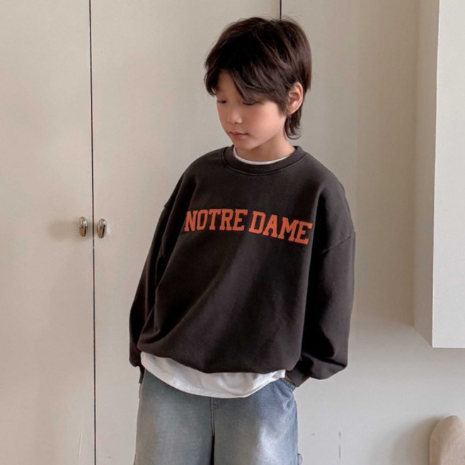 프롬아이 아동용 노트르담 맨투맨