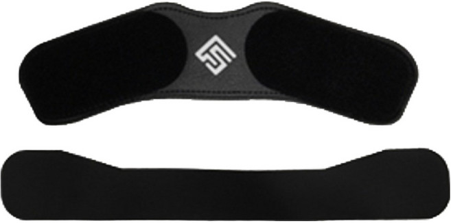 스마트핏 플렉스 쿠션 슬개건 보호대, 블랙, 1개