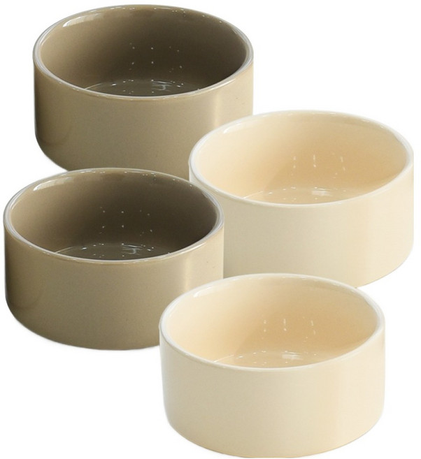 프렐류드 미에뜨 소스볼 2종 세트, 아이보리, 베이지, 2세트