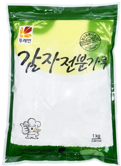 뚜레반 감자전분가루, 1개, 1kg