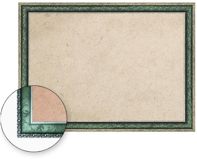 퍼즐피플 슬림형 500 조각용 퍼즐액자 52 x 38 cm, 엔틱그린, 1개