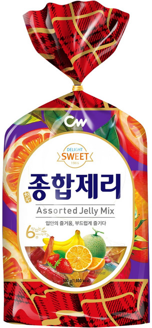 청우식품 종합제리 리본, 500g, 1개