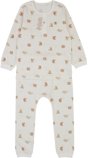 압소바 유아용 위고 요루 내의 상하의 세트