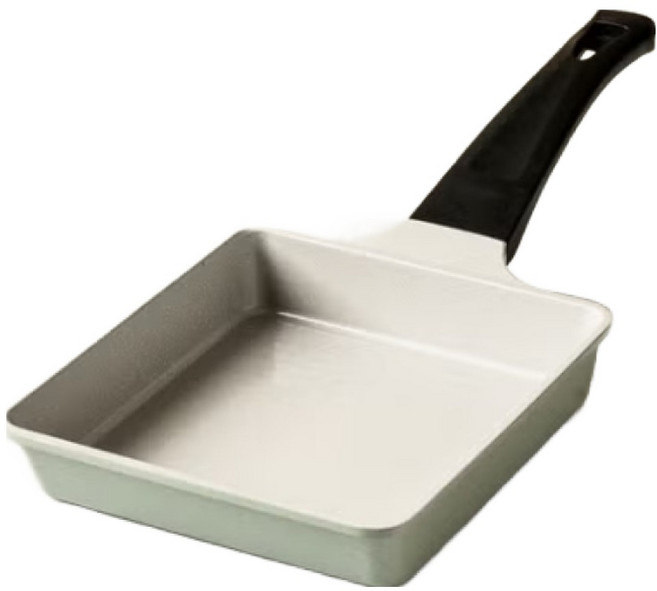 엠페니 계란말이 사각 후라이팬 베이지, 1개, 18cm
