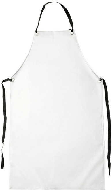 마메 다용도 H형 주방 업소용 우레탄 방수 앞치마, 화이트, 1개