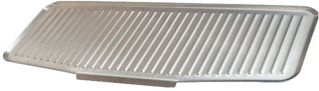 스토피아 식기건조 스텐 304 물빠짐 슬림 쟁반, 실버, 1개