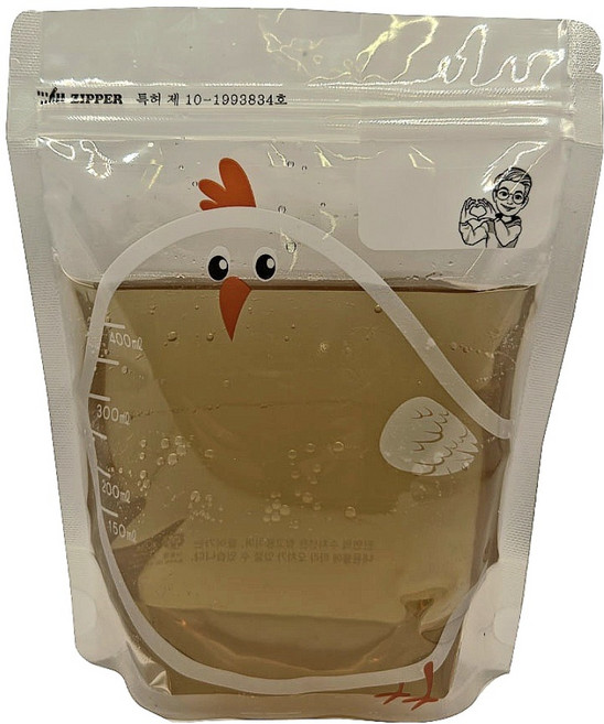 이루다팩토리 꼬꼬수치선 다용도 육수저장팩 400ml 15 x 18 cm, 480개, 1개입, 소(S)