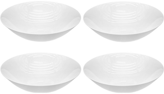 러브 본차이나 도자기 원형 찬기 4호, 4개