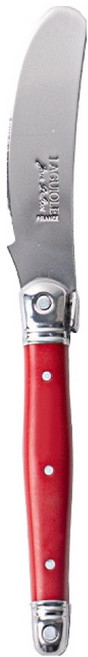 장듀보 라귀올 양식 커트러리 디저트 버터나이프, 레드, 1개