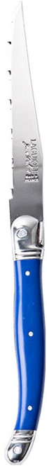 장듀보 라귀올 양식 커트러리 메인 디너나이프, 블루, 1개