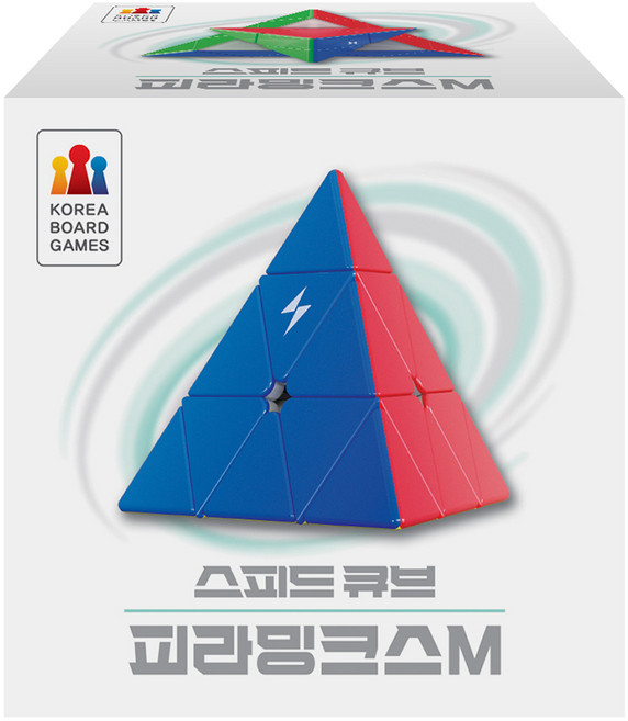 코리아보드게임즈 피라밍크스M 스피드 큐브, 혼합색상, 1개