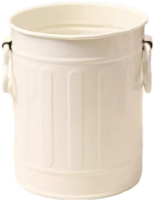 탑피아 철제 펜꽂이 사무실 책상 정리함, 철통 흰색, 1개