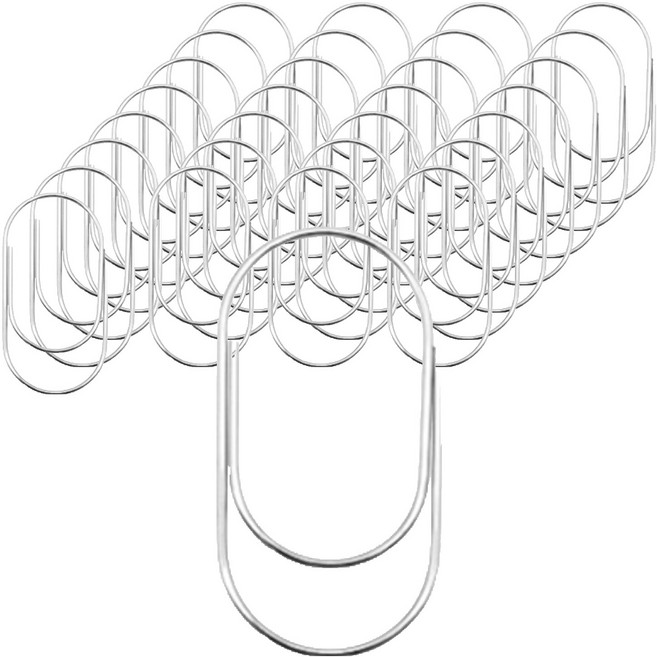 탑피아 사무용 귀여운 빅 클립 TYPE26, 1개, 30개입