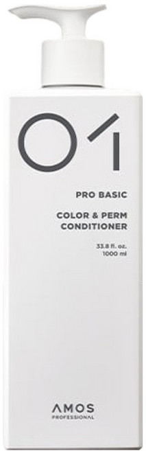 AMOS PROFESSIONAL 愛茉詩 染燙修護潤髮乳, 1個, 1L