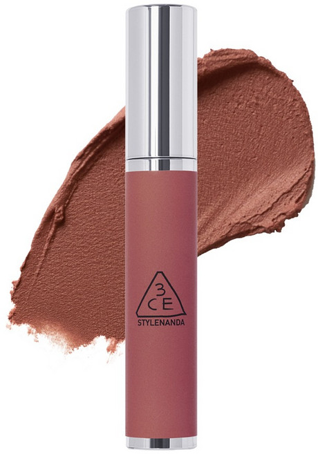 3CE 헤이지 립 클레이 틴트, WARM BROWNIE, 1개