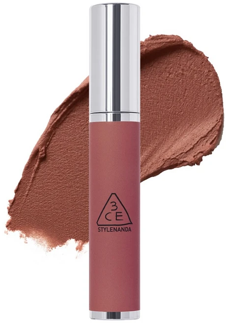 3CE 헤이지 립 클레이 틴트, WARM BROWNIE, 1개 - 쿠팡