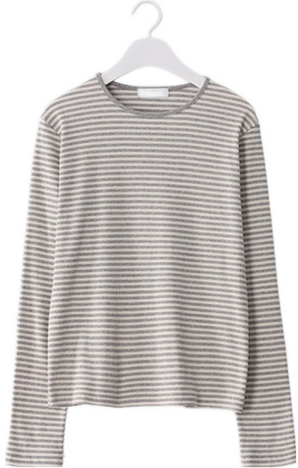 시크폭스 여성용 아만드 스판 단가라 티셔츠 61TS1615