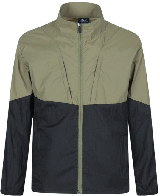 남성용 배색 바람막이 점퍼 NM-6710