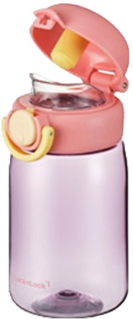락앤락 스위치캡 미니보틀 ABF885PIK, 핑크, 310ml, 1개