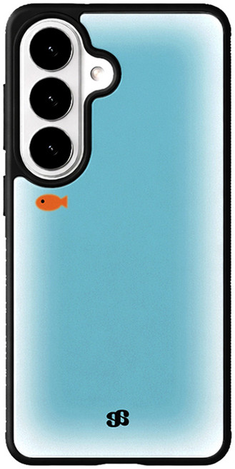 어프어프 블루 리플 에폭시 휴대폰 케이스 Basic