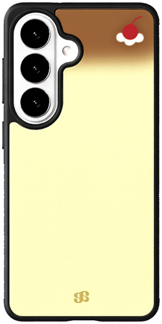 어프어프 푸딩에 생크림 체리 에폭시 휴대폰 케이스 MagSafe