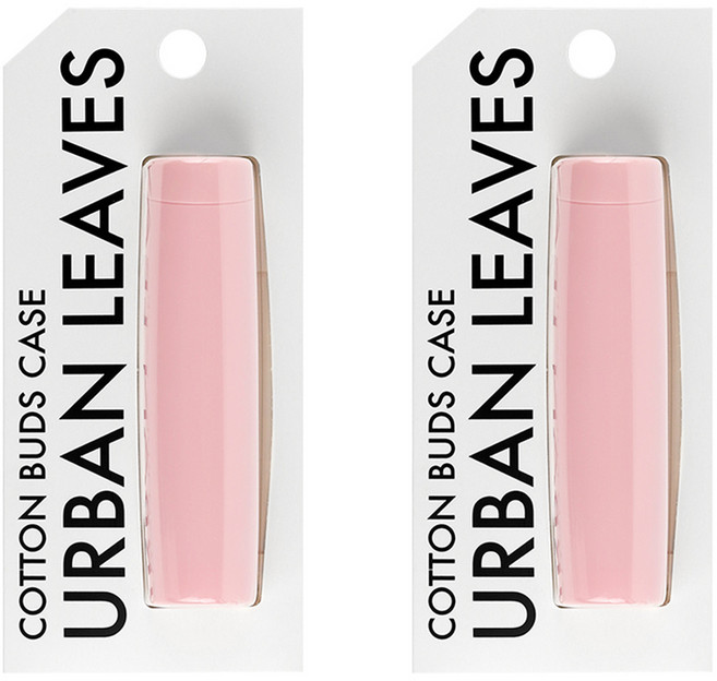 어반리브즈 면봉케이스, 2개, PINK