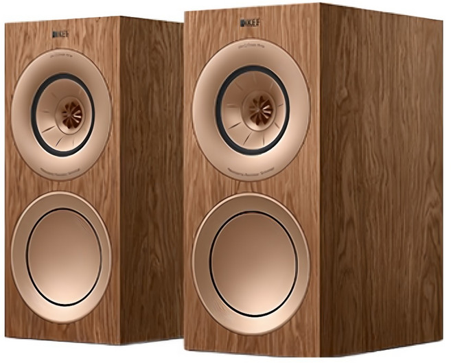 KEF 하이파이 스피커 2p, R3 Meta, 월넛