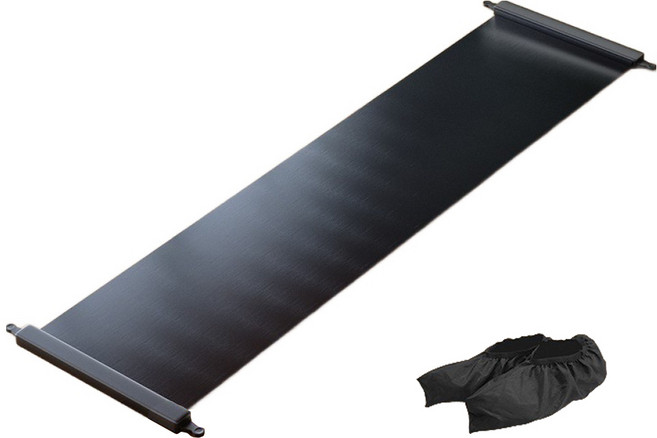 라온템 홈트 슬라이딩 보드, 블랙, 1개