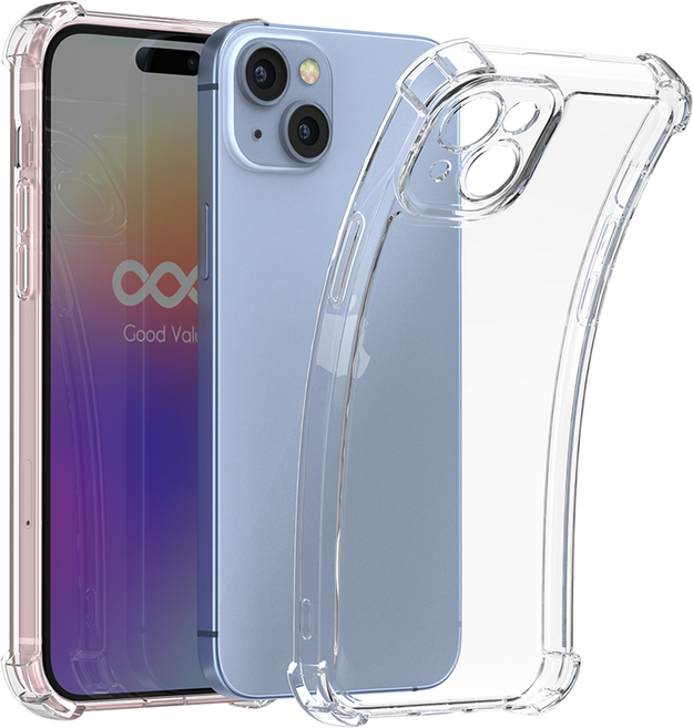 굿밸류 크리스탈 에어 젤리 쿠션 휴대폰 케이스