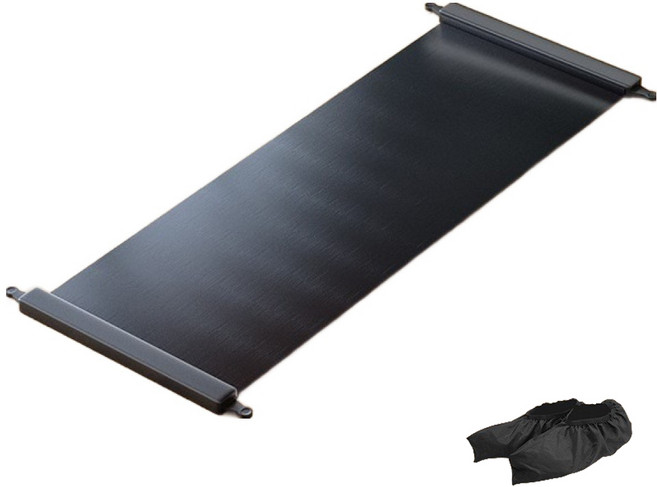 라온템 홈트 슬라이딩 보드, 블랙, 1개