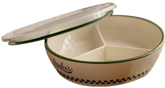 메종오브제 로렌스 런던 3절 찬통 세트 그린, 1세트, 용기 + 뚜껑