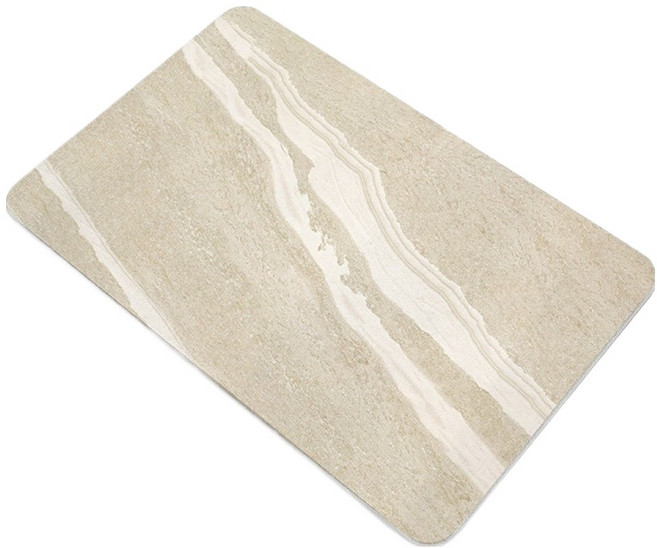 세븐와이즈 2세대 황금 두께 백색 규조토 미끄럼방지 매트, 스타일9, 1개