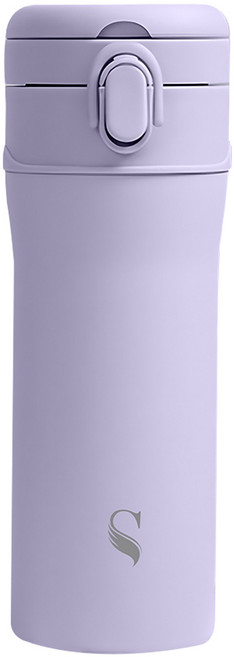 SWANZ 天鵝瓷 芯動彈跳杯 PLUS, 紫羅蘭, 1個, 700ml