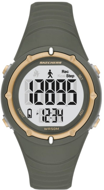 스케쳐스 여성용 스카이우드 디지털 우레탄시계 SR215