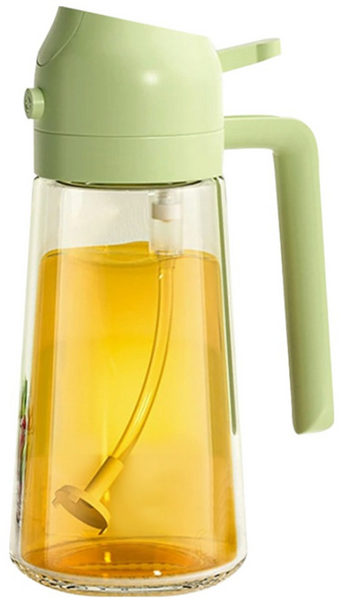 아케이바이 스프레이 붓는 타입 고강도 유리 오일병, 1개, 470ml